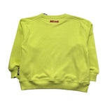 Just Cavalli Felpa Chiusa Girocollo Tinta Unita con Logo per Bambino JGP26002FE VERDE JUST CAVALLI 