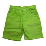 Never Too Bermuda Tinta Unita con Girovita Regolabile per Bambino NT2058B VERDE NEVER TOO 