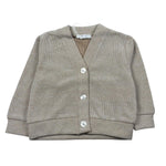 M+E' Cardigan Tinta Unita per Neonato UEM05744 SABBIA M+E' 