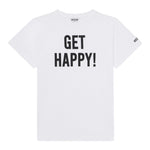 Moschino Abito Tinta Unita con Stampa per Bambina HAV0GQ BIANCO MOSCHINO 