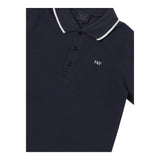 Fay Polo Tinta Unita Mezza Manica con Colletto  per Bambino FU8P81X BLU FAY 