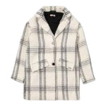 LIU JO cappotto tinta unita con bottoni e fantasia Bianco/nero per Bambina GF4043T3975X BIANCO/NERO LIU JO 