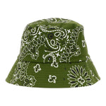 Saint Barth Cappello Modello Pescatore Tinta Unita con Fantasia per Bambino JAE0008 VERDE SAINT BARTH 