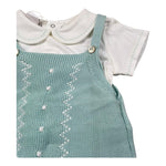 Paz Rodriguez Completi 2 Pezzi Body-Pagliaccetto per Neonato 02019353K VERDE PAZ RODRIGUEZ 