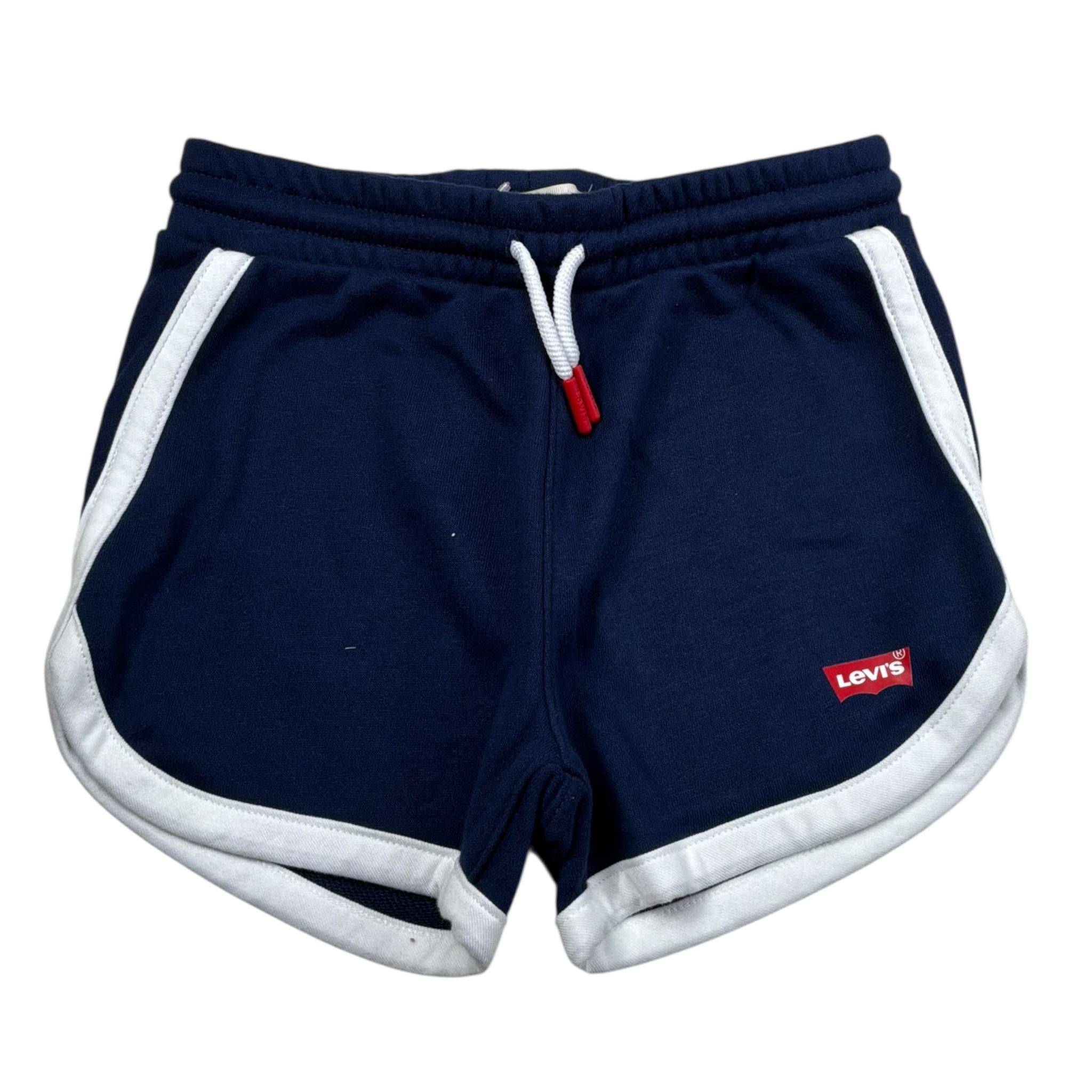 Levi'S Short Tinta Unita con Elasico In Vita per Bambina 3EC931 BLU LEVI'S 