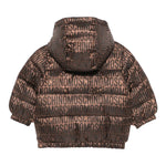 MAYORAL giubbino tinta unita con zip e cappuccio logato Marrone per Neonato MUS02OX MARRONE MAYORAL 