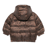 MAYORAL giubbino tinta unita con zip e cappuccio logato Marrone per Neonato MUS02OX MARRONE MAYORAL 