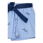 Liu Jo Short Tinta Unita con Fantasia A Righe per Neonata KA5051N AZZURRO LIU JO 