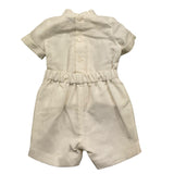 Pontoporponto Completo 2 Pezzi Camicia-Bermuda per Neonato 6328 PANNA PONTOPORPONTO 