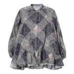 ETRO camicie manica lunga tinta unita con fantasia Blu per Bambina GV5A50 BLU ETRO 