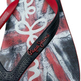 Pepe Feamo Infradito Tinta Unita con Stampa per Bambino PBS70069 BLU PEPE JEANS 