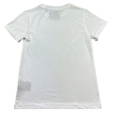 Trussardi T-Shirt Girocollo Tinta Unita con Logo per Bambina TGP26061TS BIANCO TRUSSARDI 