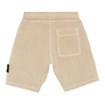 Stone Island Bermuda In Felpa Tinta Unita per Bambino K1S166200002 BEIGE STONE ISLAND 