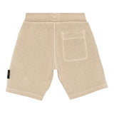 Stone Island Bermuda In Felpa Tinta Unita per Bambino K1S166200002 BEIGE STONE ISLAND 