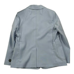 Manuel Ritz Giacca Tinta Unita con Logo per Bambino MR2890 AZZURRO MANUEL RITZ 