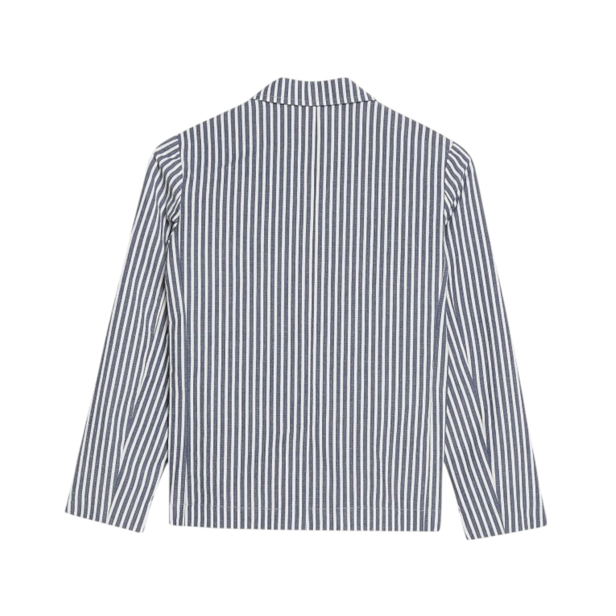 Liu Jo Giacca Tinta Unita con Fantasia A Righe per Bambino QA3016 BIANCO LIU JO 