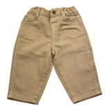 Emporio Armani Pantalone Tinta Unita con Girovita Regolabile per Neonato 6DHJ95 BEIGE EMPORIO ARMANI 