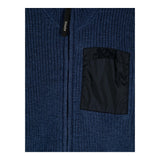 ASPESI maglia tinta unita con zip e taschino Blu per Bambino F24008GFEM910 BLU ASPESI 