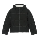 EMPORIO ARMANI giubbino tinta unita con zip e cappuccio Nero per Bambino 6R4B90 NERO EMPORIO ARMANI 