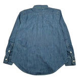 Ralph Lauren Camicia Manica Lunga In Denim per Bambino 323713843001 BLU RALPH LAUREN 