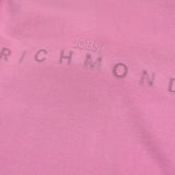 John Richmond Felpa Tinta Unita con Cappuccio E Stampa per Bambina RGP26006FE ROSA JOHN RICHMOND 