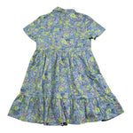 Saint Barth Abito Mezza Manica Stampa Fantasia Floreale per Bambina MSSS0001 BLU SAINT BARTH 