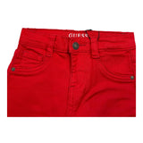 GUESS pantalone tinta unita con girovita regolabile Rosso per Neonato N4YB07WE620NX ROSSO GUESS 