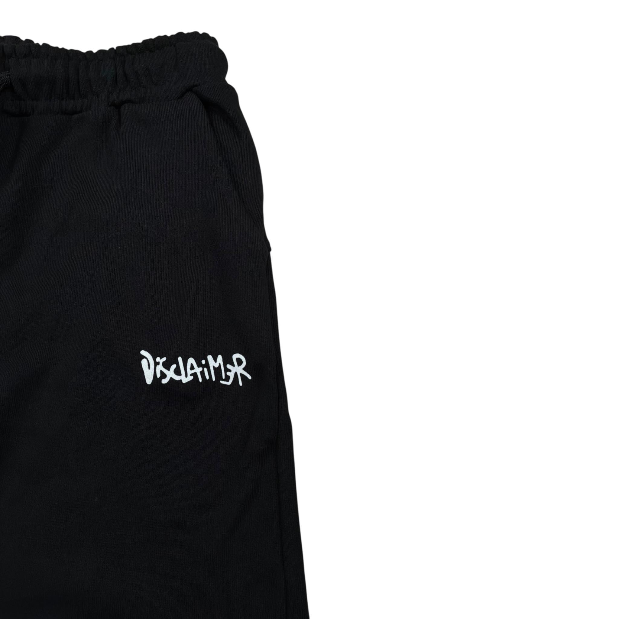 Disclaimer Bermuda In Tuta Tinta Unita con Logo per Bambino 25EDK58405X NERO DISCLAIMER 