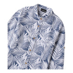 Sarabanda Camicia Manica Lunga Tinta Unita Stampa Fantasia per Bambino 0B722 BLU SARABANDA 