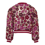 SIMONETTA giubbino felpa paillettata con zip Oro per Bambina SV2A97 ORO SIMONETTA 