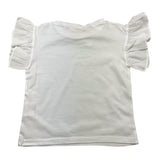 Babe & Tess T-Shirt Girocollo Tinta Unita per Bambina 21518124 BIANCO BABE & TESS 