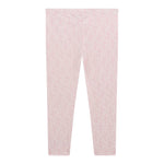Guess Leggins Tinta Unita Stampa Fantasia per Neonata K5RB01J1314 ROSA GUESS 