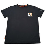 Suns T-Shirt Girocollo tinta unita con Logo Nero per Bambino TSS5119U NERO SUNS 