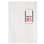 Tommy Hilfiger T-Shirt Girocollo Tinta Unita con Stampa per Bambino KB0KB09536 BIANCO TOMMY HILFIGER 
