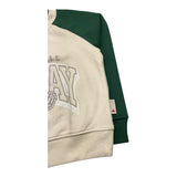 REPLAY felpa chiusa tinta unita con maniche in contrasto Panna per Bambino SB2068 PANNA REPLAY 