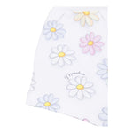 Monnalisa Short Tinta Unita con Stampa Fiori per Neonata 39E407 BIANCO MONNALISA 