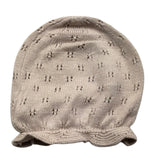Le Bebe Cappello Tinta Unita con Trafori per Neonata LBG6272 BEIGE LE BEBE 