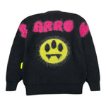 BARROW KIDS maglia tinta unita mezzo collo  Nero per Bambina F3BKJGJP059 NERO BARROW KIDS 