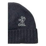 LIU JO cappello tinta unita con brillantini Nero per Bambina I67171797 NERO LIU JO 