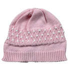 Scaldacuore Cappello Tinta Unita Maglia per Neonata PS14FPE24 ROSA SCALDACUORE 