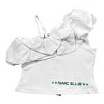 Marc Ellis Top Tinta Unita con Balze per Bambina JMJTP14169 BIANCO MARC ELLIS 