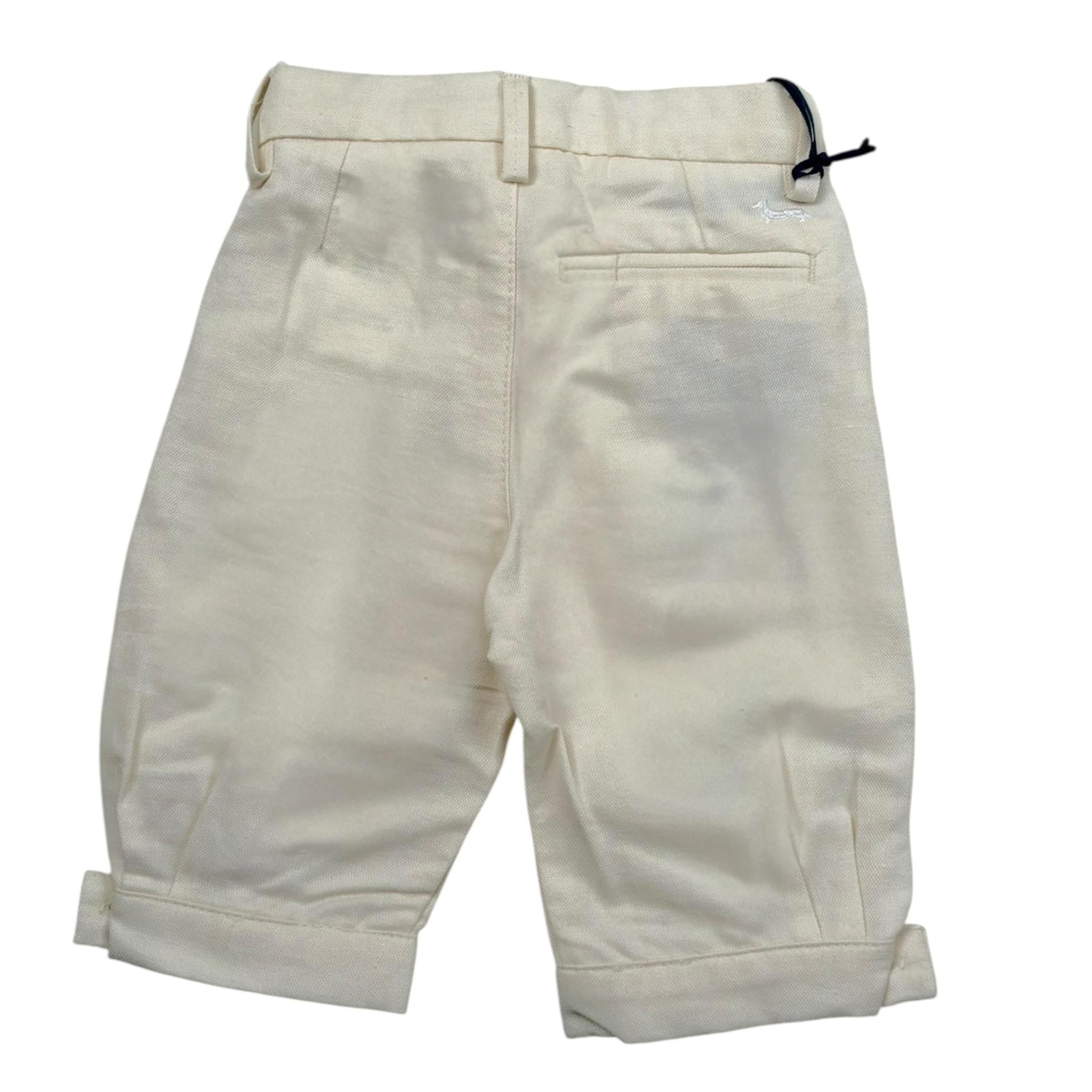 Harmont & Blaine Pantalone Tinta Unita con Girovita Regolabile per Neonato 232TJW002 BEIGE HARMONT & BLAINE 