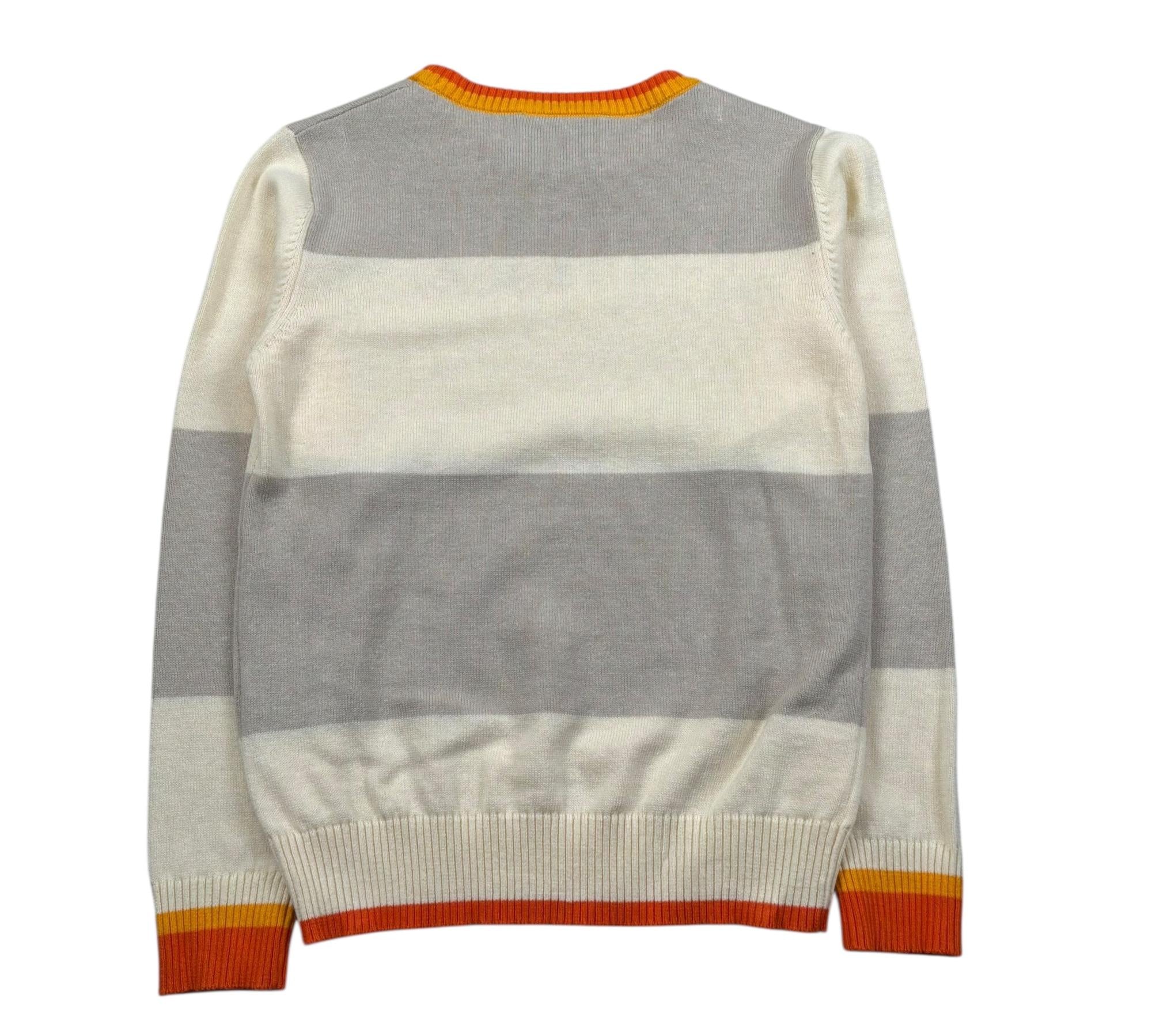 Trussardi Maglia Girocollo Bicolore per Bambino TBP26084MA BEIGE TRUSSARDI 