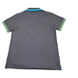 Suns68 Polo Mezza Manica Tinta Unita con Logo per Bambino CPA35312 GRIGIO SUNS68 