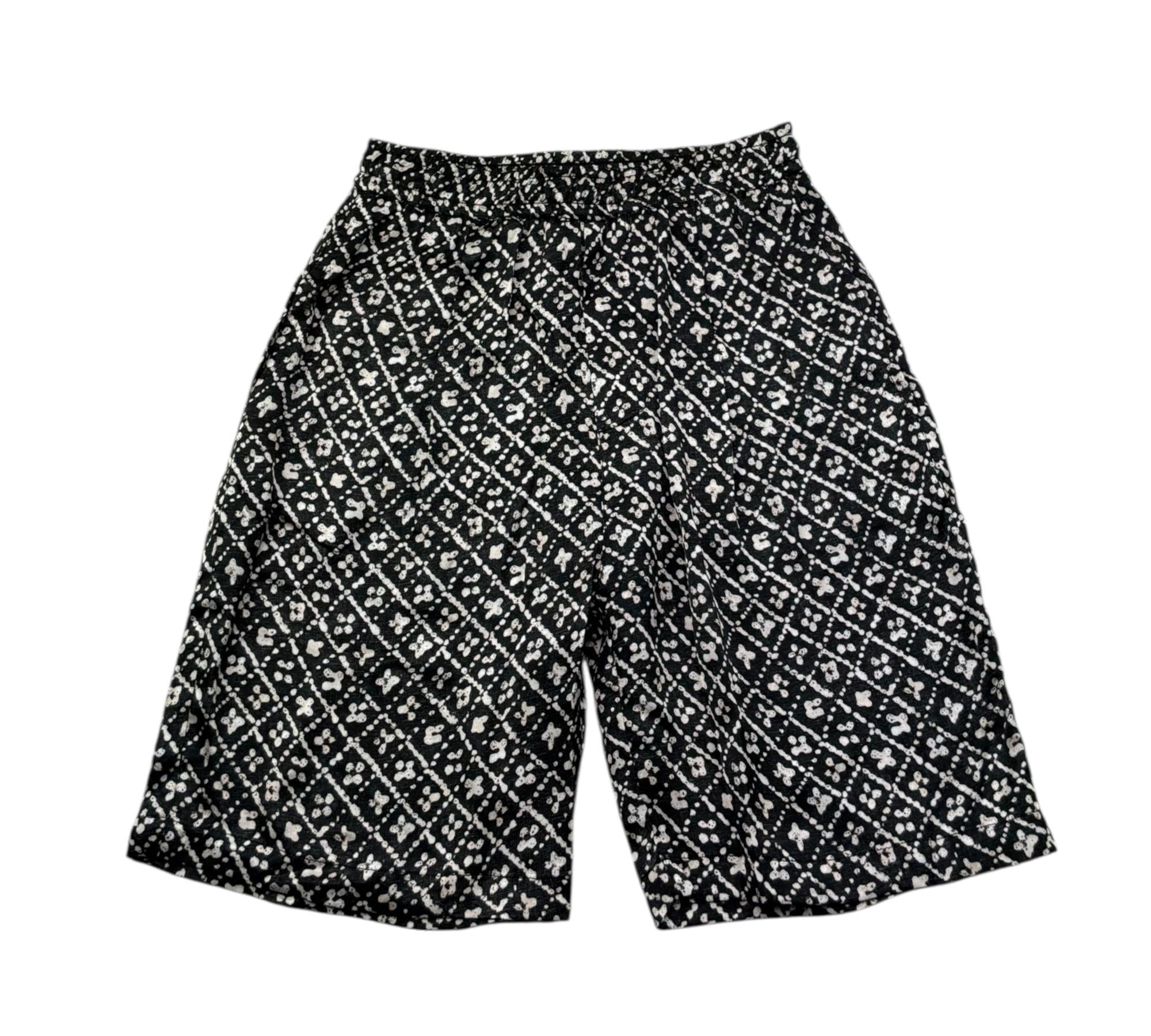 Paolo Pecora Bermuda Tinta Unita Stampa Fantasia per Bambino PP4293 NERO PAOLO PECORA 