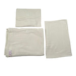 Babyvip Set 3 Lenzuola Tinta Unita per Neonato T7051 BEIGE BABYVIP 