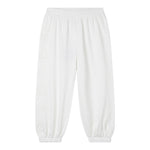 Stella Mccartney Pantalone Tuta Tinta Unita con Ricamo Logo per Bambina TW6E50 PANNA STELLA McCARTNEY 