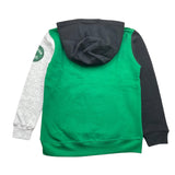 NBA felpa tricolore con stampa e cappuccio Nero per Bambino EK2B7FHCW NERO NBA 