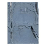 C.P. COMPANY smanicato tinta unita con zip in contrasto Azzurro per Bambino CUS00M AZZURRO C.P. COMPANY 