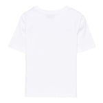 Moschino T-Shirt Girocollo Tinta Unita con Taschino per Bambino HUM055 BIANCO MOSCHINO 
